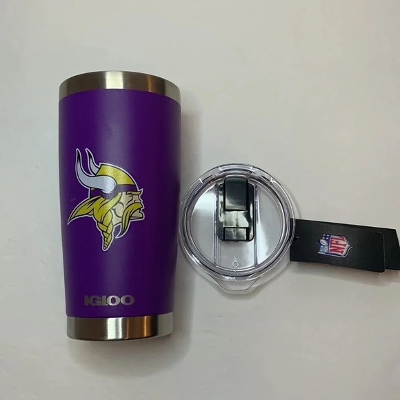 Minnesota Vikings NFL Stainless Steel Tumbler 20 Oz NWT - Picture 6 of 8